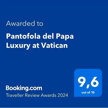 Pantofola Del Papa Luxury At Vatican Rom
